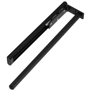 SO-TECH® Teleskop-Handtuchhalter TED Aluminium schwarz matt für Bad oder Küche, 1-armig schwarz matt (325 - 487 mm, ausziehbar) schwarz 1-armig 325 - 487 mm