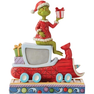The Grinch By Jim Shore Grinch On Train Figurine
