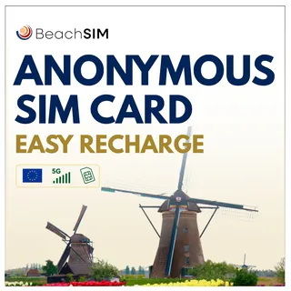 BeachSIM Niederlande anonyme SIM Karte Holland Lebara