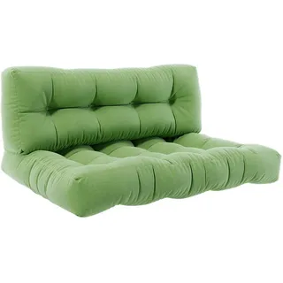 Vicco Palettenkissen 120 x 80 x 15 cm grün 2-tlg.