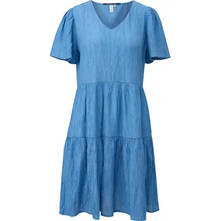 QS Minikleid Kleid Blau 40