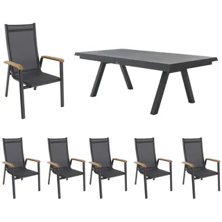 Interliving/MWH 7011/Reno Gartenmöbel-Set 7tlg.