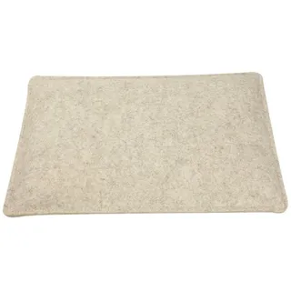 Sensalux Bankauflage Sensalux Sitzkissen für Bierbänke aus robustem Nadelfilz Farbe wählbar, (Robustes Nadelfilz - Beige, 1 Stück), Schnelles einfaches Anbringen, Flexibel einsetzbar, Klettverschluss beige|grau 45 cm x 0 cm x 30 cm