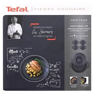 Tefal Pierre Gagneire Heritage Topf-Set 4-tlg. 4 x Mini-Kasserolle