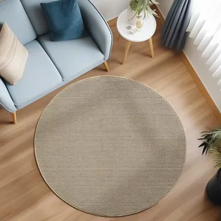 Ayyildiz Loom 4300 Webteppich Ø 120 cm Beige