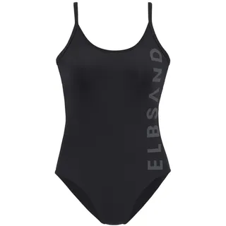 ELBSAND Badeanzug Damen schwarz 46 Cup E