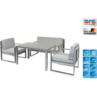 MFG Freizeitmöbel, "Alu Lounge-Set, "8-teilig", anthrazit