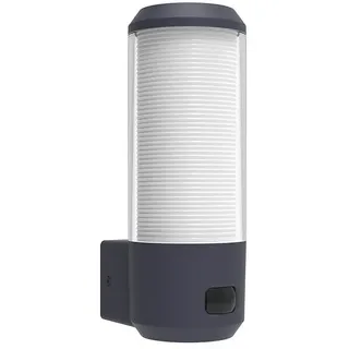 Lutec Sensor-Außenleuchte Heros  (15 W, 12 x 9,6 x 26,2 cm, Anthrazit, IP44)