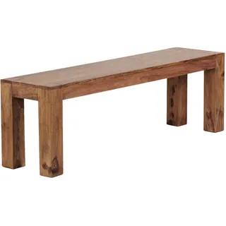 Wohnling Sitzbank Mumbai Braun 160 x 45 x 35 cm