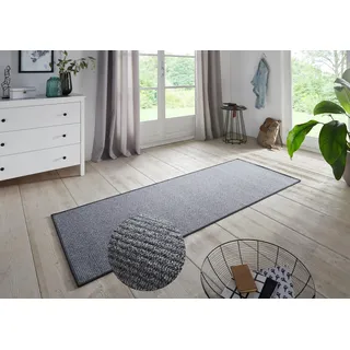 HANSE HOME Bouclé Küchenläufer 80 x 300 cm Grau