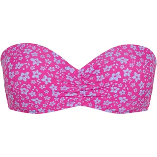 Chiemsee Bikini-Oberteil im gemusterten Bandeau-Design - 42 / B