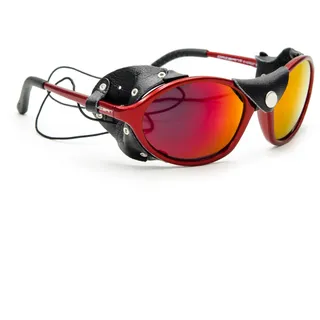 Daisan Gletscherbrille mit Seitenschutz, Kategorie 4 Gläser, UV-Schutz für Wanderungen & Bergtouren im Hochgebirge - M