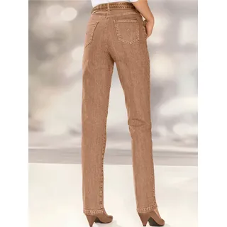 Casual Looks 5-Pocket-Jeans Bequem Camel 215