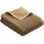 Kuscheldecke 100 x 150 cm braun/camel