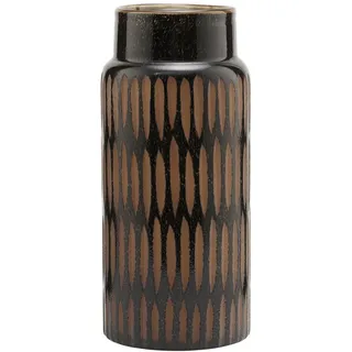 House Doctor Vase Pimpri, Ø11 x H24cm, braun