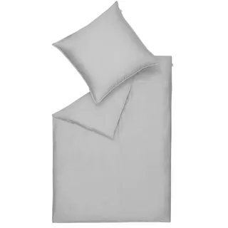Schöner Wohnen Pure Unifarben Grau 155 x 220 cm + 2 x 80 x 80 cm