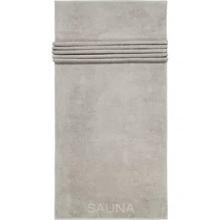 CAWÖ Saunatuch PURE 80 x 200 cm grau