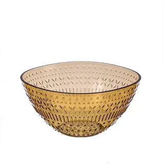 MARELIDA Schale Schale Müsli Bowl Snack Salatschüssel Camping Picknick 630ml gelb, Kunststoff, (1-tlg) gelb