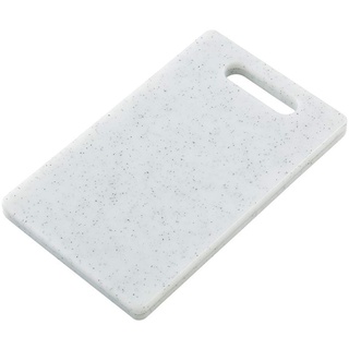 Rotho 1022401028 Schneidebrett, Granit, 25 x 15 x 0, 9 cm, Weiß