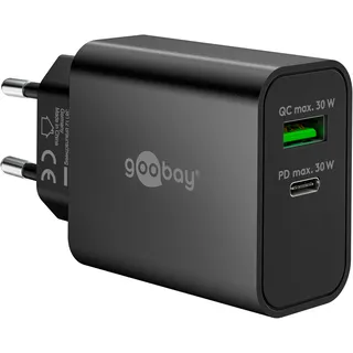 goobay Dual-Schnellladegerät 75335