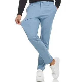 Indicode Chinohose Herren Rodekro Chino Hose Herrenhose Performance Pants mit 4 Taschen weiß 29/34