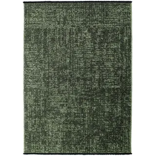 KADIMA DESIGN Teppich aus Baumwolle Waschbar KOFEL in Grün, einfarbig, 200 x 290 cm