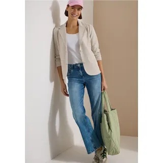 CECIL Blazer mit Struktur in Unifarbe - Beige