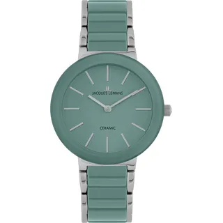 Jacques Lemans Monaco Edelstahl Bicolor Keramik 34 mm 42-7ZC
