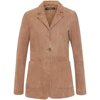 Lederblazer Fadenmeister Berlin braun, 44