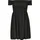 Shirtkleid Schwarz 5XL