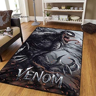 BGAFAG Horror Venom Teppiche Für Zuhause Wohnzimmer Schlafzimmer Eingang Großflächige Teppiche Weich Mode Dekoration Flauschig E5598 120X180Cm