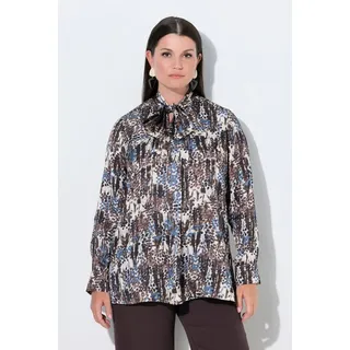 Ulla Popken Schluppenbluse Grau 50/52