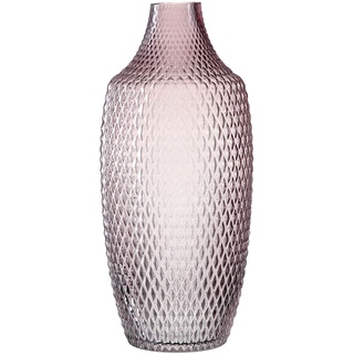 LEONARDO HOME 18677 POESIA Vase 40cm, Glas, rosa