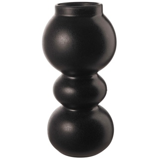 ASA Vase, Schwarz, Stein, 23.5 cm, Dekoration, Vasen
