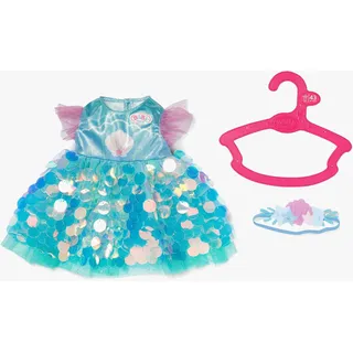 BABY BORN Puppenkleid Meerjungfrau-Outfit Blau