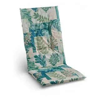 GO-DE Gartenstuhlauflage 118 x 48 x 5 cm beige/blau/grün 1 St.
