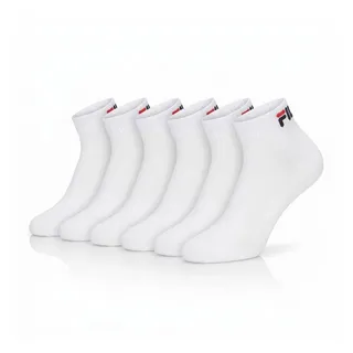 Fila UNISEX INVISIBLE PLAIN SOCKS 6 Paar Weiß 35-38
