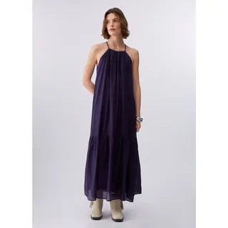 Liu Jo Maxikleid ABITO TSNAV - elegantes Kleid Damen - Sommerkleid - langes Kleid lila lila S