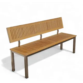 ALEOS. Gartenbank 160 x 86 x 0 cm Braun