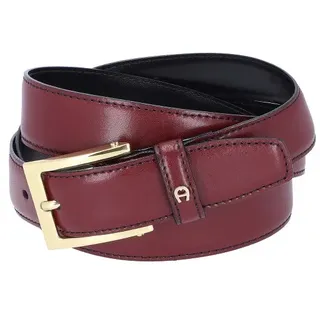 AIGNER Business Gürtel Leder 95 cm rot