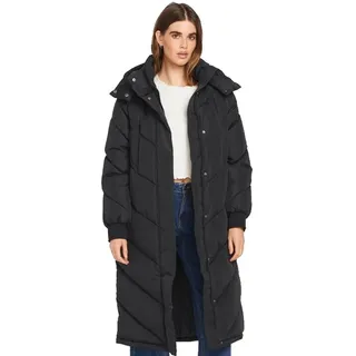 Volcom Alldaylong Puff Mantel Jacke Schwarz M