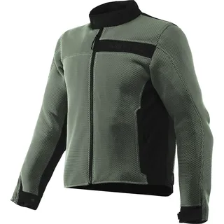 Dainese Lisbona Air Motorrad Textiljacke Dunkelgrün/Schwarz 56