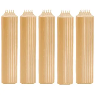 TSB Werk Spitzkerze 25x Stabkerze Tischkerze Wachskerze Durchgefärbt, Tropffrei, Kerze, 180 x 22mm, Set