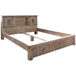 MASSIVMOEBEL24.DE Mango 160 x 200 cm Beige