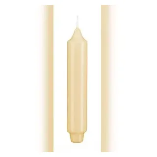 Kopschitz Kerzen Kerzen Punchkerzen Klarlack Hochglanz Vanille, 300 x 30 mm, 6 Stück