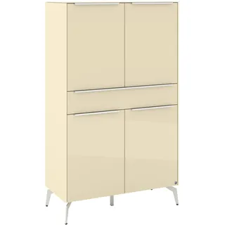 Set One by Musterring Highboard 92 x 155 x 42 cm Braun