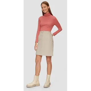 s.Oliver Miniröck Kurzer Rock Cord Beige 44