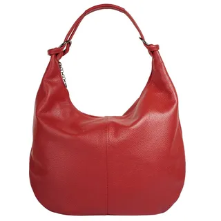 Cluty Shopper Leder Rot