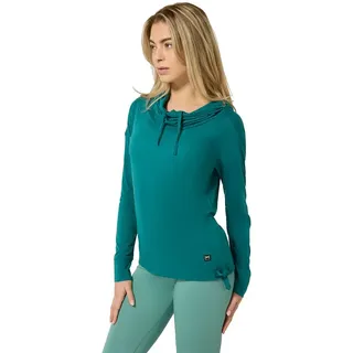 super.natural Funnel Hoodie Türkis 34