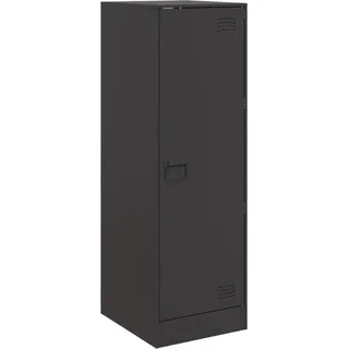 vidaXL Sideboard 34,5 x 39 x 107 cm Schwarz